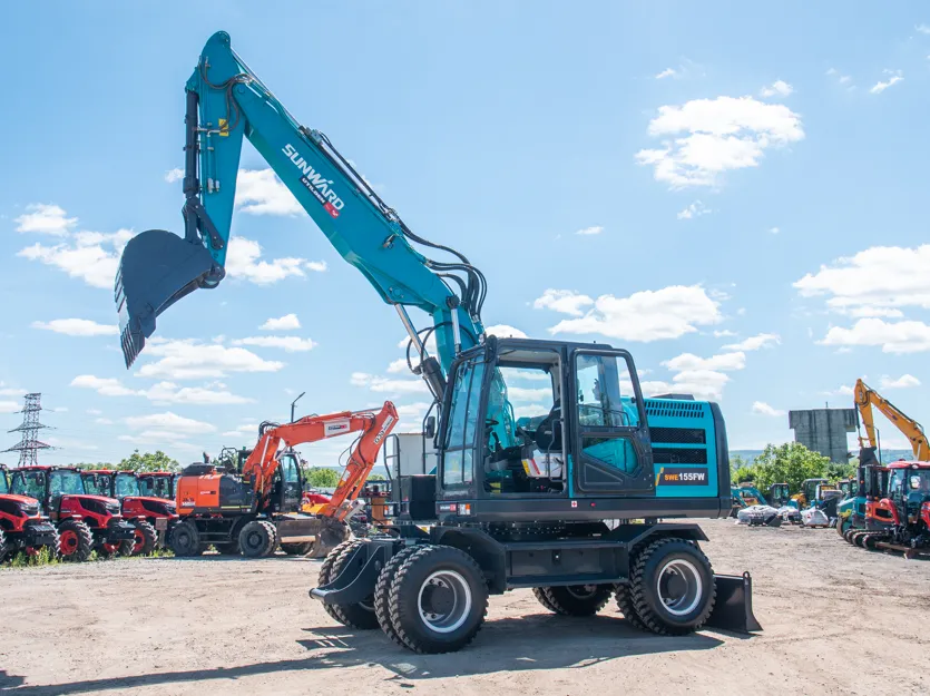 Excavatoare pe Roti SWE 155 FW- 1  fara stabilizatori